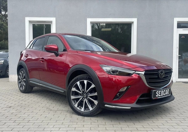 Mazda CX-3 cena 77500 przebieg: 144000, rok produkcji 2020 z Tarnów małe 596